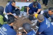 Warga binaan Lapas Semarang dilatih  budi daya sayur