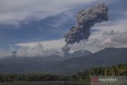 Jalur pendakian Gunung Dukono ditutup total akibat aktivitas vulkanik