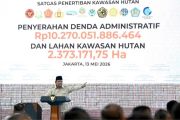Presiden tegaskan penyelamatan keuangan  bukti nyata negara kembalikan hak rakyat