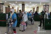 JCH gabungan Sulsel-Gorontalo, Embarkasi Makassar berangkat ke Tanah Suci