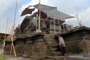Pelestarian situs sejarah, Candi Jago di Malang dipugar sesuai bentuk aslinya
