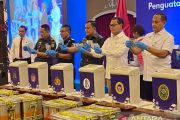 Bank Indonesia dan Polri musnahkan 466.535 lembar uang palsu