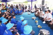 Menko Pangan temui petani di Banyuwangi pastikan stok pupuk tersedia