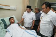 Wagub Jateng jenguk siswa korban sekolah roboh