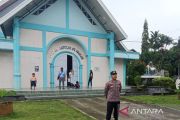 Polres Bungo terjunkan personel amankan pelaksanaan ibadah di gereja