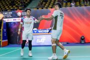 Ganda putra Leo/Daniel lolos perempat final Thailand Open 2026