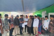 Jamaah Masjid Harakatul Jannah Bogor bantu pembangunan masjid terdampak bencana di Agam