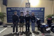 Berpotensi tawuran, polisi tangkap empat remaja di Tangsel