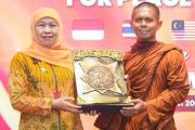 Khofifah ajak perkuat toleransi lewat Indonesia Walk for Peace