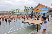 Lapas Pekanbaru Dorong Pola Hidup Sehat Melalui Senam Rutin Warga Binaan