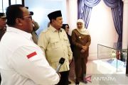 Prabowo berkeliling melihat Museum Marsinah di Nganjuk