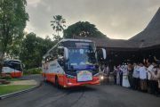 1.175 calon haji Tulungagung diberangkatkan ke Asrama Haji Surabaya