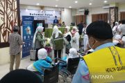 PPIH Embarkasi Makassar terbangkan JCH asal Sultra ke Makkah