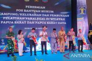 Menkum resmikan 2.025 posbankum di Papua Barat dan Papua Barat Daya