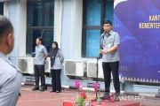 Pimpin Apel Pagi, Kakanwil Tekankan Tindak Lanjut Arahan Sekjen dan Percepat Pembangunan ZI Menuju WBBM