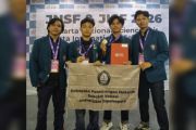 Mahasiswa Rekayasa Perancangan Mekanik Sekolah Vokasi Undip raih juara di JISF