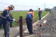 KAI Daop 6 Yogyakarta tutup perlintasan liar di perlintasan Batara Kresna