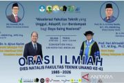Fakultas Teknik UNAND gelar orasi ilmiah Dies Natalis ke-41, perkuat akselerasi menuju institusi unggul dan berdampak