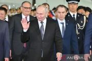 Presiden Rusia Vladimir Putin tiba di Beijing untuk kunjungan kenegaraan