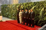 Prabowo tiba di Gedung Nusantara untuk pidato KEM-PPKF RAPBN 2027