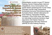 BNPB gunakan Sepablock untuk pembangunan Huntap Mandiri di Padang Panjang