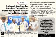 Imigrasi Sumbar dan Pemkab Tanah Datar Perkuat Layanan Paspor serta Keimigrasian