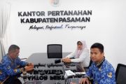 Kantor Pertanahan Kabupaten Pasaman ikuti Rakor pemutakhiran LBS parsial tahun 2026 di Pulau Sumatera