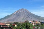 Badan Geologi minta warga waspada naiknya aktivitas Gunung Sinabung
