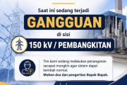 Gangguan sistem Sumatera sebabkan listrik padam di sejumlah wilayah Riau