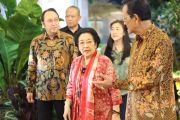 Sri Sultan jamu santap malam Megawati Soekarnoputri di Kraton Jogja