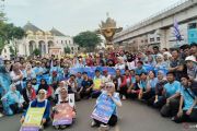 Warga Palembang antusias ikuti kegiatan sosialisasi siaran Piala Dunia 2026