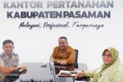 Kantor Pertanahan Pasaman ikuti Zoom Meeting evaluasi PTSL dan lahan sawah yang dilindungi