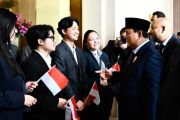 Indonesians diaspora welcomed Prabowo in Paris