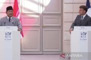 Prabowo: RI-Prancis dukung Solusi Dua Negara dan kemerdekaan Palestina