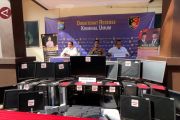 Polda Kepri amankan dua tersangka jual beli chip judi online