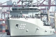 KRI Canopus tiba, jadi kapal riset maritim tercanggih milik TNI AL