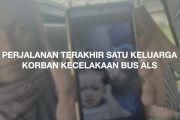 Perjalanan terakhir satu keluarga korban kecelakaan bus ALS