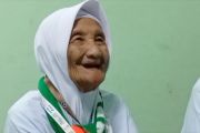 Peserta haji tertua Indonesia usia 105 tahun berangkat ke Tanah Suci