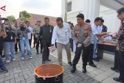 Polresta Solo dan BI musnahkan 12.270 lembar uang palsu