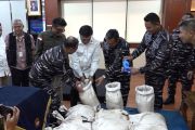 TNI AL gagalkan penyelundupan 16 ton pasir timah ilegal asal Kepri
