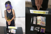 Polres Agam tangkap pengedar beserta lima paket siap edar
