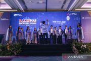 Paduan Suara Mahasiswa UAJY meriahkan Rakernas LKBN ANTARA 2026