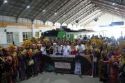 KAI Divre II Sumbar sambut delegasi dari 36 Negara pada International Minangkabau Literacy Festival 2026 di Stasiun BIM