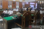 Keluarga besar BPN Sumut hadiri sidang putusan perkara korupsi penjualan aset PTPN ke Citraland