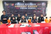 Polda Sumsel tangkap 137 tersangka kasus 3C sepanjang Mei 2026