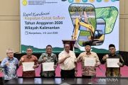 Kementan awasi ketat cetak sawah di Kalimantan percepat tanam padi