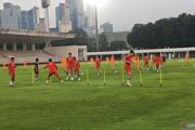 Timnas kembali latihan untuk hadapi Mozambik, Hubner menepi