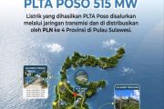 PLTA Poso Energy pasok energi untuk empat provinsi di Sulawesi
