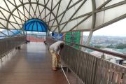 Lift JPO Lenteng Agung rusak akibat aksi vandalisme, Bina Marga lakukan perbaikan