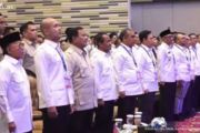 Prabowo Hadiri Munas XVII HIPMI di Bandar Lampung